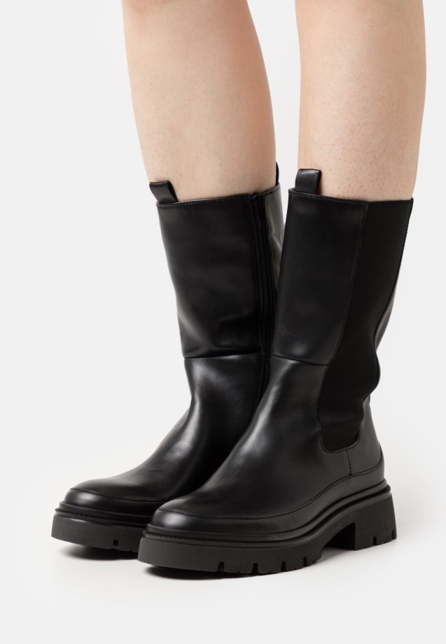 Platform Boots Black Gabor