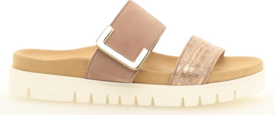 Gabor 23740.34 - Couro Nobuck Rosa