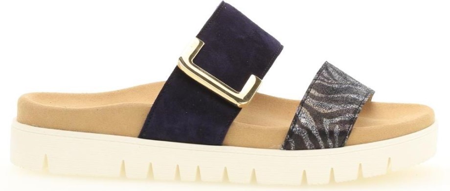 Gabor 23740.36 - Couro Nobuck Marinho