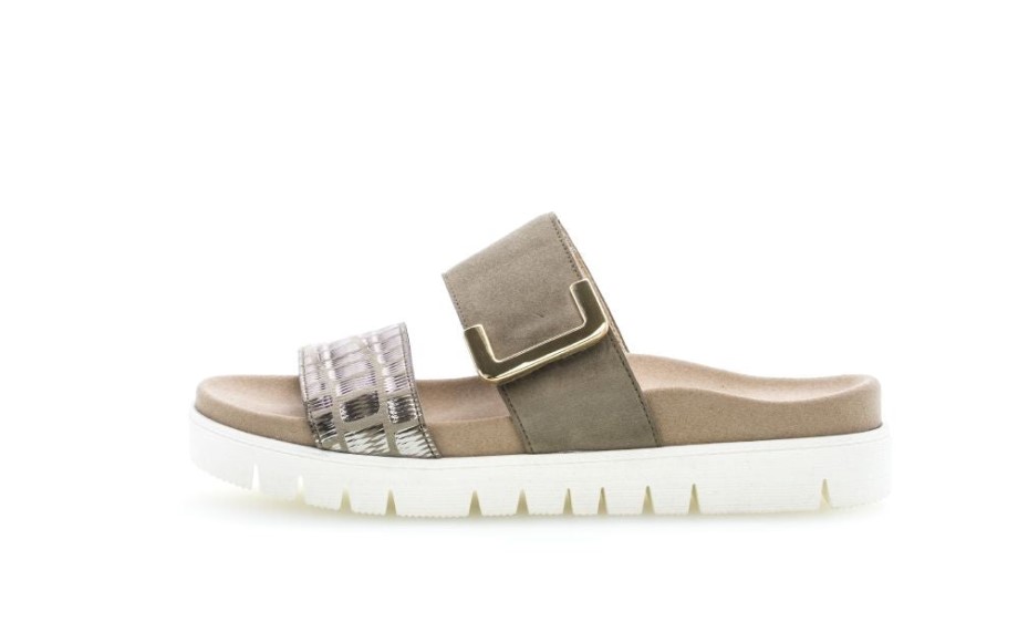 Gabor 43740.31 - Estampa Camurça Taupe