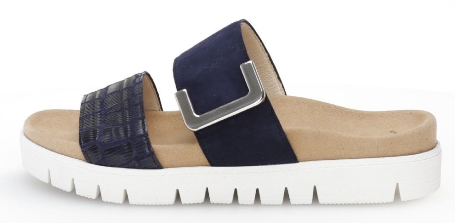 Gabor 43740.36 - Estampa Camurça Marinho