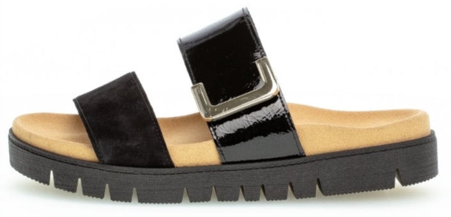 Gabor 83740-17 - Couro Preto