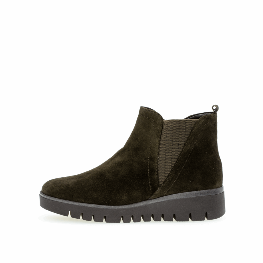 Gabor Chelsea Tênis Verde Exército