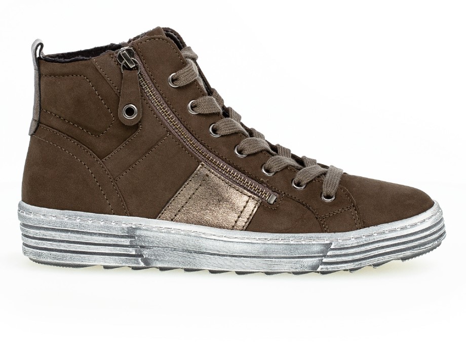 Gabor 73.770.19 - Camurça Cinza