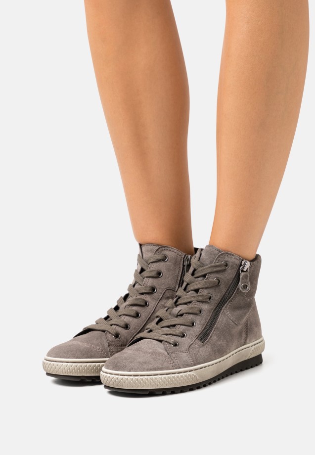 Tênis Cano Alto Cinza Gabor