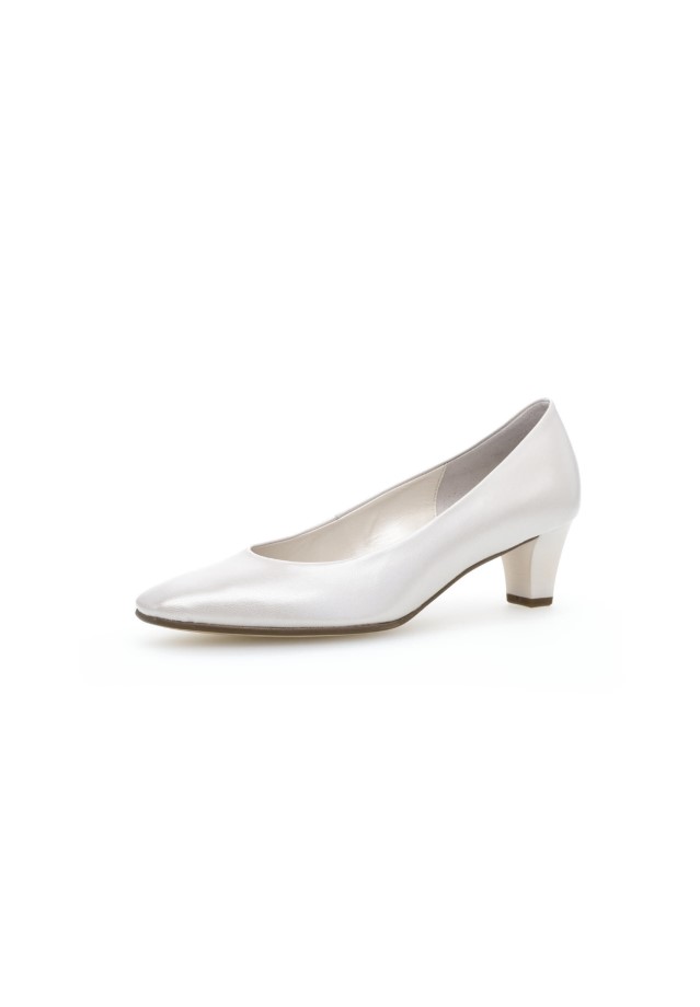 Women White Classic Heels Gabor