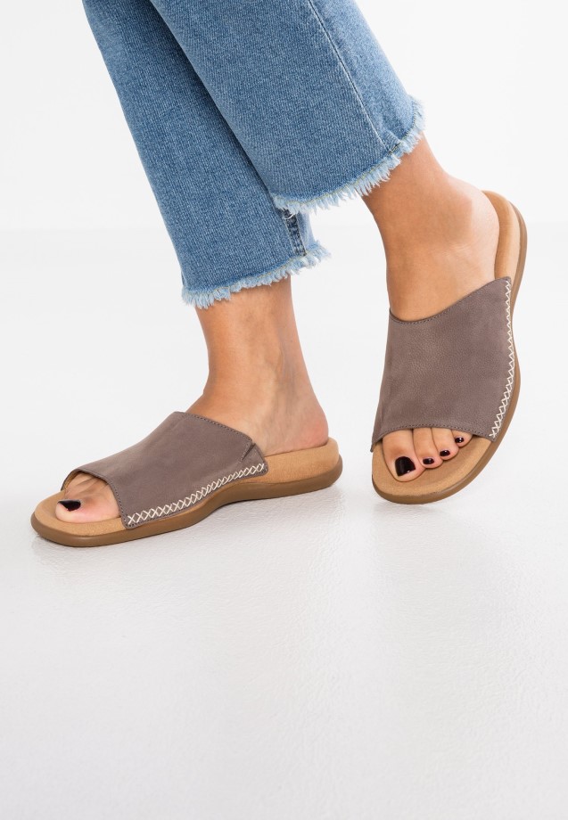 Gabor Mules Grey