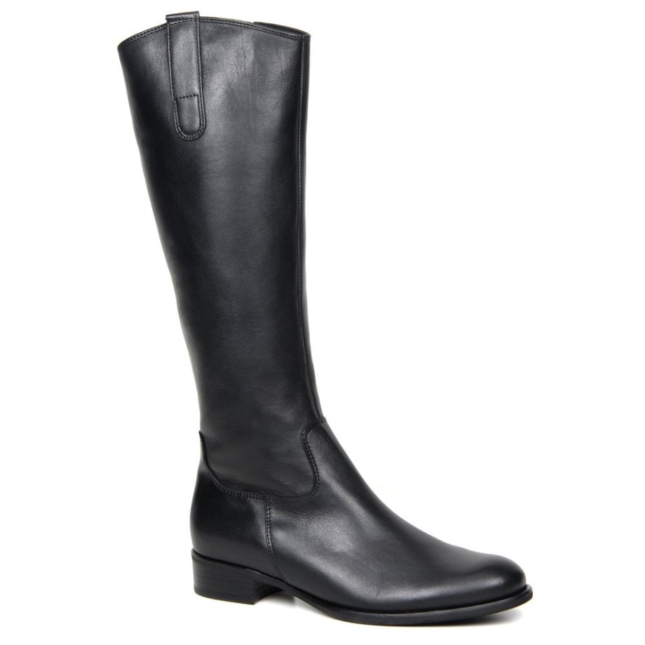 Black Gabor Brook X S Womens Fashion Knee High Boots
