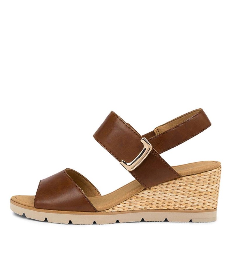 Freeda Amendoim Couro Gabor