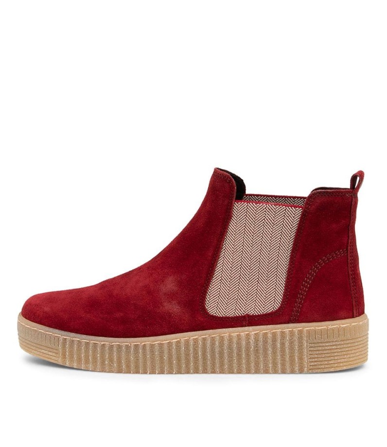 Botins De Camurça Dark Opera Gabor Angeles