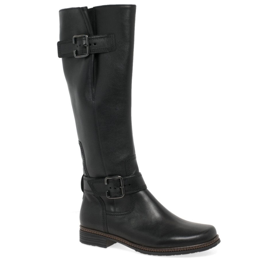 Gabor Nevada( M) Womens Long Boots Black