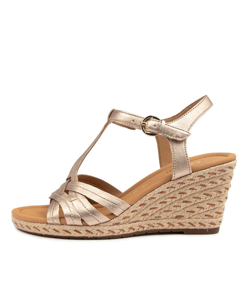 Gabor Prinnie Couro Champanhe