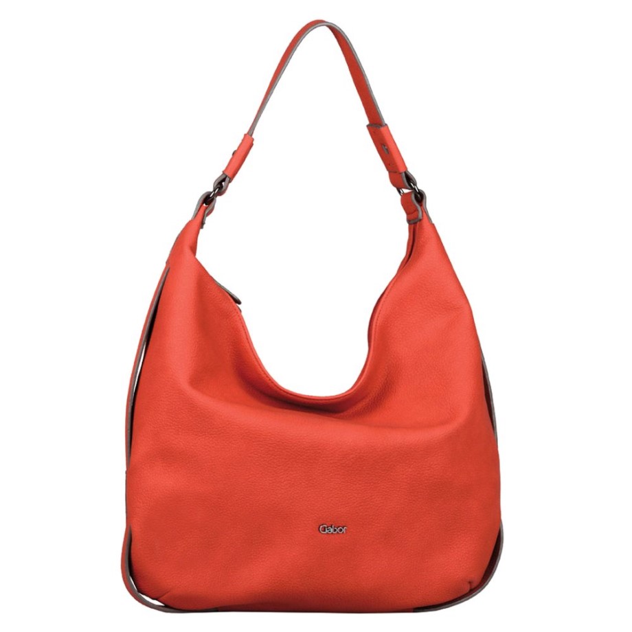 Gabor Red Malu Womens Fashion Hobo Bag