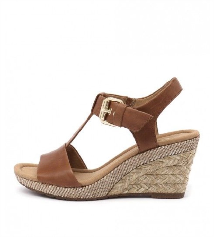 Pia Amendoim Couro Gabor