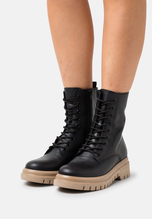 Lace-Up Ankle Boots Gabor Black