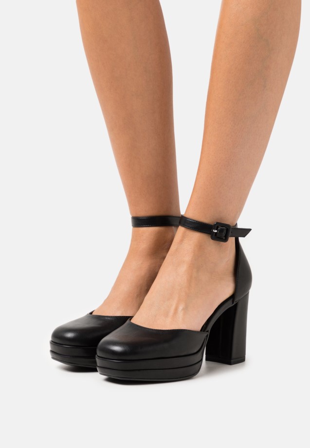 Black Gabor Women High Heels